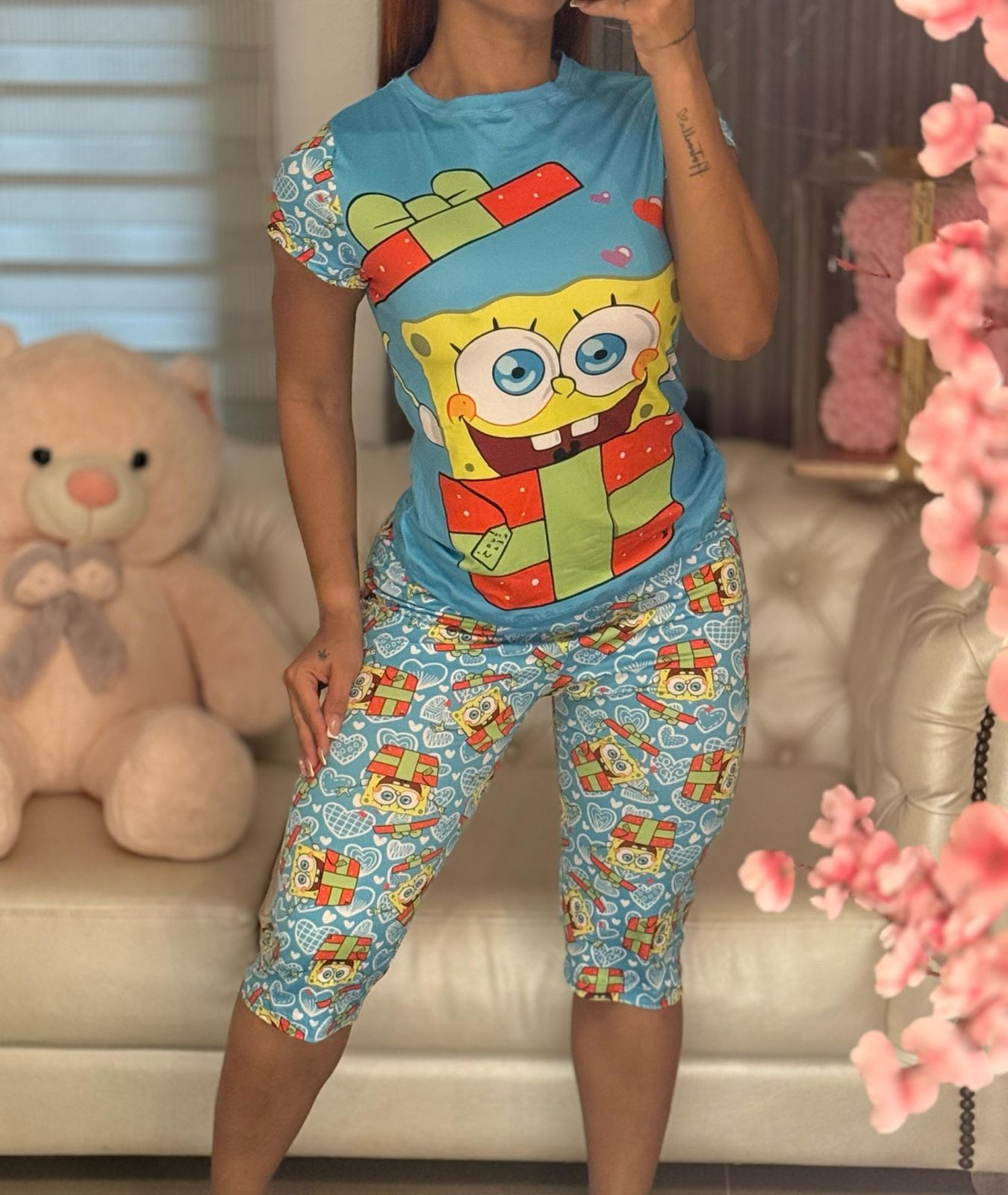 Vista 4 de CAPRI CAMISA - DISEÑO: STICH AZUL